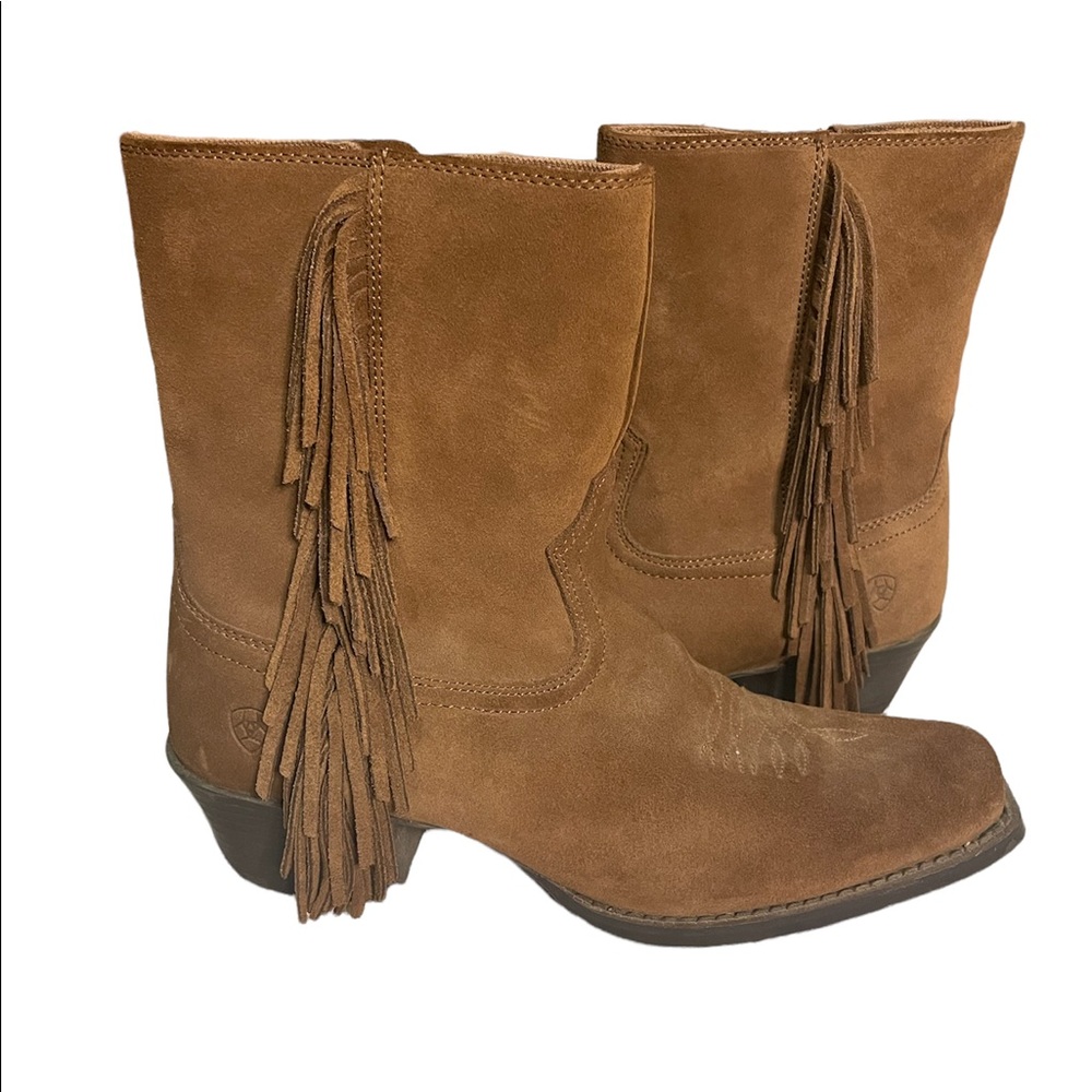 Big Girls Ariat 4LR Fringe Boots